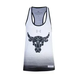 ‫رکابی بدنسازی مردانه آندر آرمور مدل مینیاتوری سفید