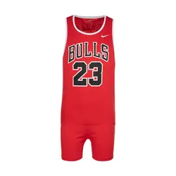 ‫‫‫‫‫ست رکابی و شلوارک ورزشی نایک طرح PY-BULLS 23 قرمز