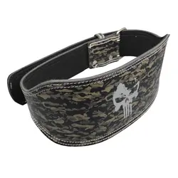 کمربند بدنسازی اسکلتی مدل GDS-Punisher چریکی یشمی