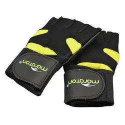 دستکش بدنسازی مردانه ماراتن SMART زرد