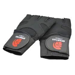 دستکش بدنسازی زنانه اسپارتان مدل KTB-0225 مشکی