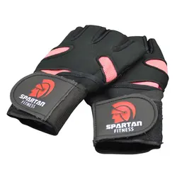 دستکش بدنسازی زنانه اسپارتان مدل KTB-0225 صورتی
