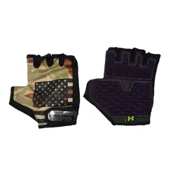 ‫دستکش بدنسازی آندر آرمور مدل GDS-USA طرح STAR فری سایز