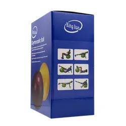 توپ جیم بال کینگ لاین مدل GYMNASTIC BALL قطر 75 سانتی متر
