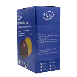 توپ جیم بال کینگ لاین مدل GYMNASTIC BALL قطر 75 سانتی متر