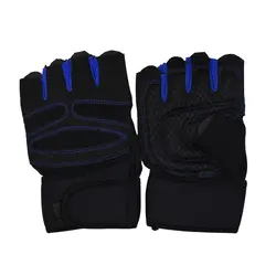دستکش بدنسازی پاور مدل KIS آبی