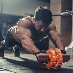 چرخ شکم دو رول MOSILOTFIT مدل SUPER PROFETIONAL