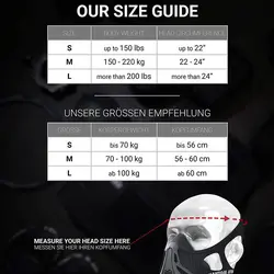 ‫ماسک تنفسی تمرین فانتوم PHANTOM ATHLETE