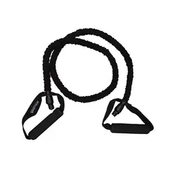 کش بدنسازی CX تراباند روکش دار با مقاومت ۴۰ پوند Black