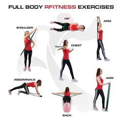 کش ورزشی لوپ تراباند بسته ۴ عددی