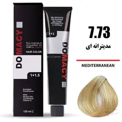 رنگ مو مدیترانه ای دوماسی DOMACY سری هاوانا شماره 7.73