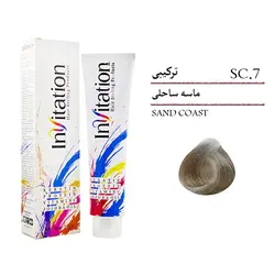 رنگ مو اینویتیشن رنگ ماسه ساحلی شماره SC.7