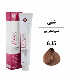 رنگ مو لیزانو شنی صحرایی سری شنی شماره 6.15 حجم 100 میلی لیتر
