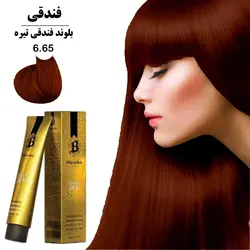 رنگ مو بیجورکا 100میل بلوند فندوقی تیره 6.65