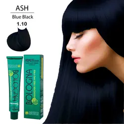 رنگ مو بدون آمونیاک و بدون پی پی دی بلونیا 100میل Blue Black 1.10