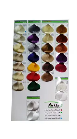 رنگ مو آرکیا تنباکویی روشن T7-8.76