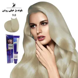 رنگ مو پیگار کراتینه بلوند بژ خیلی روشن  9.8