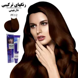 رنگ مو پیگار کراتینه دارچینی PF.12