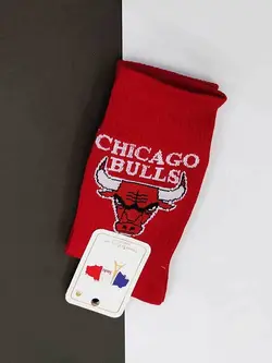 جوراب طرح شیکاگو بول chicago bull قرمز