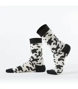 جوراب طرح گاوی ساقدار