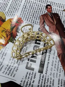 کلیپس مو فلزی زنانه طرح کارتیر کد 2