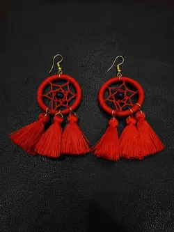 گوشواره دریم کچر سرخپوستی کد 01