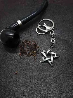 جاکلیدی و آویز کیف ستاره داوود کد 2