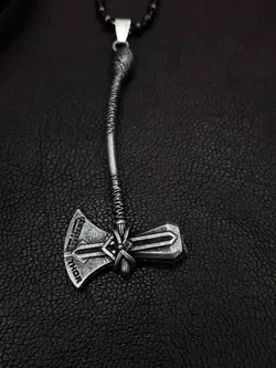 گردنبند طرح تبر اونجرز مدل Gs2232-0