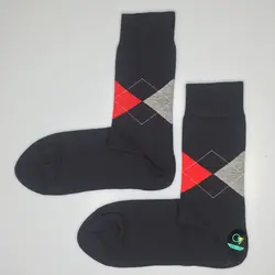 جوراب مردانه 6-102 ساق دار بسته 6 عددی برند CLEVENT کد:som102-6