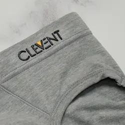 شورت اسلیپ نخی Clevent رنگ طوسی کد :shm127-9