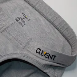 شورت اسلیپ نخی Clevent رنگ طوسی کد :shm127-9