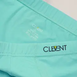 شورت پادار نخی Clevent رنگ آبی کد :shm133-9