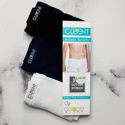 شورت پادار مودال Clevent بسته سه عددی کد :shm145