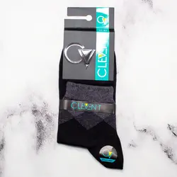 جوراب مردانه نیم ساق بسته 6 عددی برند کلونت CLEVENT کد:som104-3