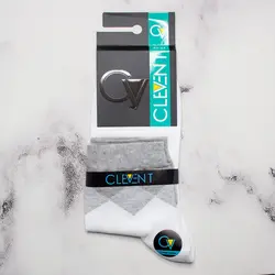 جوراب مردانه نیم ساق بسته 6 عددی برند کلونت CLEVENT کد:som104-3