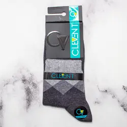 جوراب مردانه نیم ساق بسته 6 عددی برند کلونت CLEVENT کد:som104-3