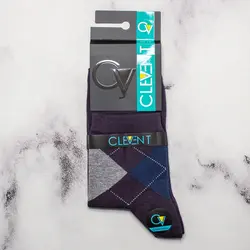 جوراب مردانه نیم ساق بسته 6 عددی برند کلونت CLEVENT کد:som104-2