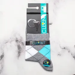 جوراب مردانه نیم ساق بسته 6 عددی برند کلونت CLEVENT کد:som104-2