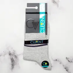 جوراب مردانه نیم ساق بسته 6 عددی برند کلونت CLEVENT کد:som104-11
