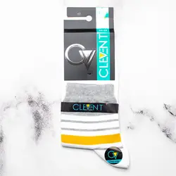 جوراب مردانه نیم ساق بسته 6 عددی برند کلونت CLEVENT کد:som104-7