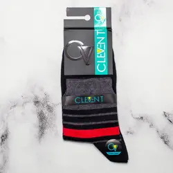 جوراب مردانه نیم ساق بسته 6 عددی برند کلونت CLEVENT کد:som104-7