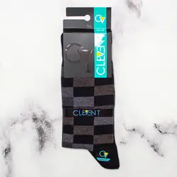 جوراب مردانه ساق دار بسته 6 عددی کلونت CLEVENT کد:som105-10