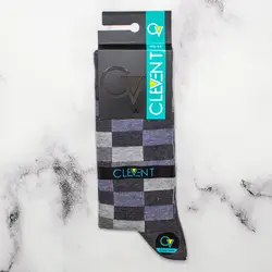 جوراب مردانه ساق دار بسته 6 عددی کلونت CLEVENT کد:som105-10