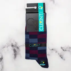 جوراب مردانه ساق دار بسته 6 عددی کلونت CLEVENT کد:som105-10