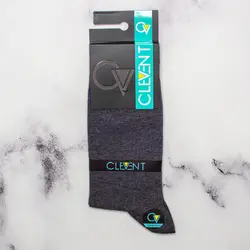جوراب مردانه ساق دار بسته 6 عددی کلونت CLEVENT کد:som105-9
