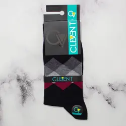 جوراب مردانه ساق دار بسته 6 عددی کلونت CLEVENT کد:som105-4