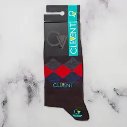 جوراب مردانه ساق دار بسته 6 عددی کلونت CLEVENT کد:som105-4