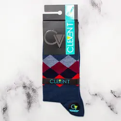 جوراب مردانه ساق دار بسته 6 عددی کلونت CLEVENT کد:som105-4