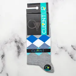 جوراب مردانه ساق دار بسته 6 عددی کلونت CLEVENT کد:som105-4