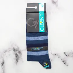 جوراب مردانه ساق دار بسته 6 عددی کلونت CLEVENT کد:som105-3